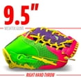 thumbnail image 4 of Franklin Sports Kid's Baseball Glove - Youth 9.5 In. Mitt - Multicolor, 4 of 12