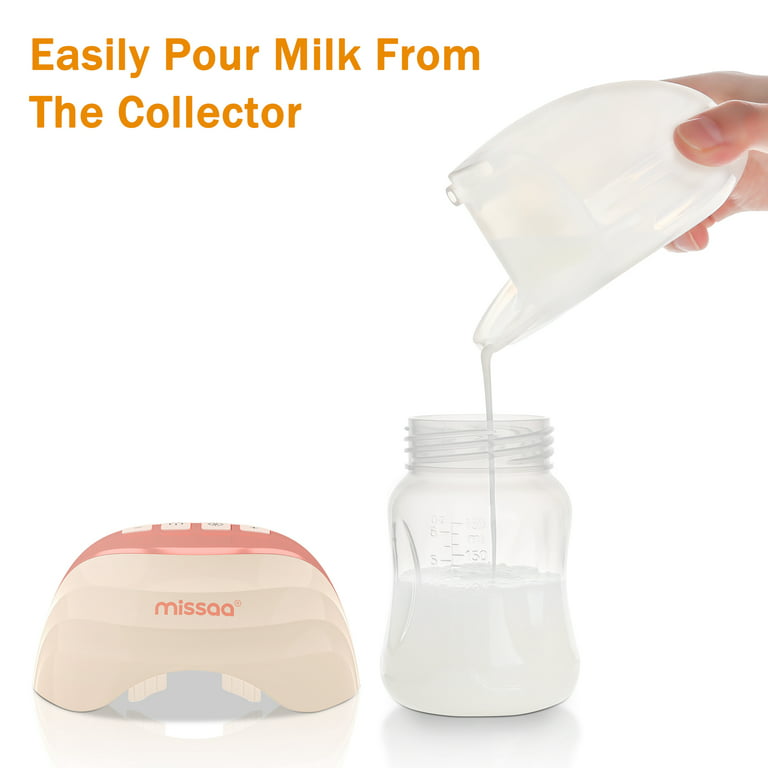 MISSAA Cup-Style Hands-Free Wearable Portable Electric Breast Pump –  missaamall