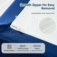 thumbnail image 3 of Soges 14 inch Memory Foam Mattress Queen Size Mattress Green Tea Gel Memory Foam Mattress Cooling Gel Infused Mattress for Pressure Relief, Medium Firm, Washable Cover, CertiPUR-US Certified, Blue, 3 of 10
