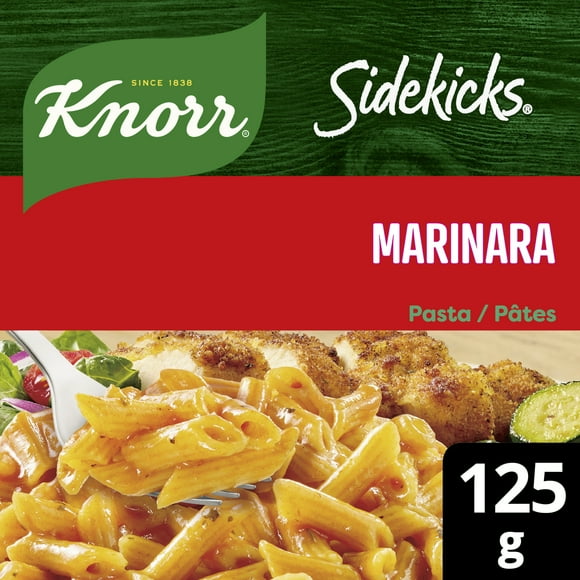 Plat de Pâtes Knorr, Pâtes Marinara, pour un plat d'accompagnement rapide et délicieux 125 g