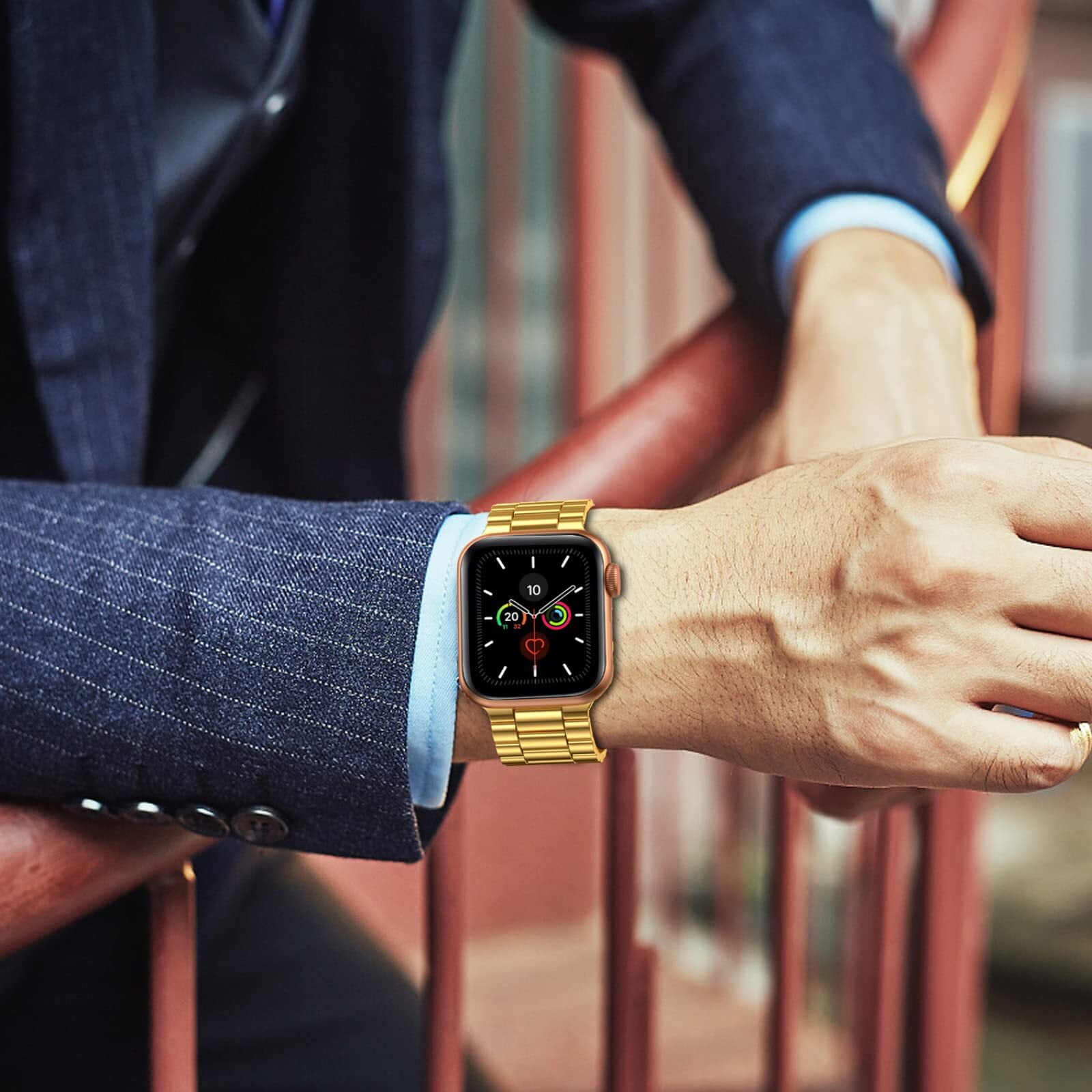 【LLOYD】Apple Watch チェーンメタルバンド（38/39/40mm互換） LLOYD】Apple Watch チェーンメタルバンド（38/39/40mm互換）