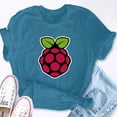 thumbnail image 2 of EcoLoom Raspberry Pi Logo Black Short Sleeve Unisex T Shirt Black-S, 2 of 6