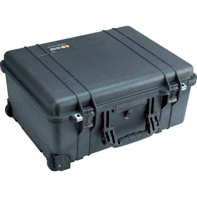 Funda Pelican 1560 con espuma, hermética, negra