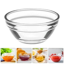 jojofuny Fruit Serving Bowl Glass 3Pcs 2.36X2.36X1.18in