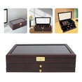 thumbnail image 2 of Knife Storage Box, 3-Tier Knife Display Case Organizer(Ebony Color) 15.7 *7.6 *4.7 in, 2 of 13