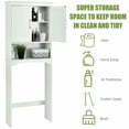 thumbnail image 5 of Yardi Yard Over Toilet Space Saver Bathroom Organizer with Storage Cabinet , Bathroom Organizers and Storage, 5 of 8