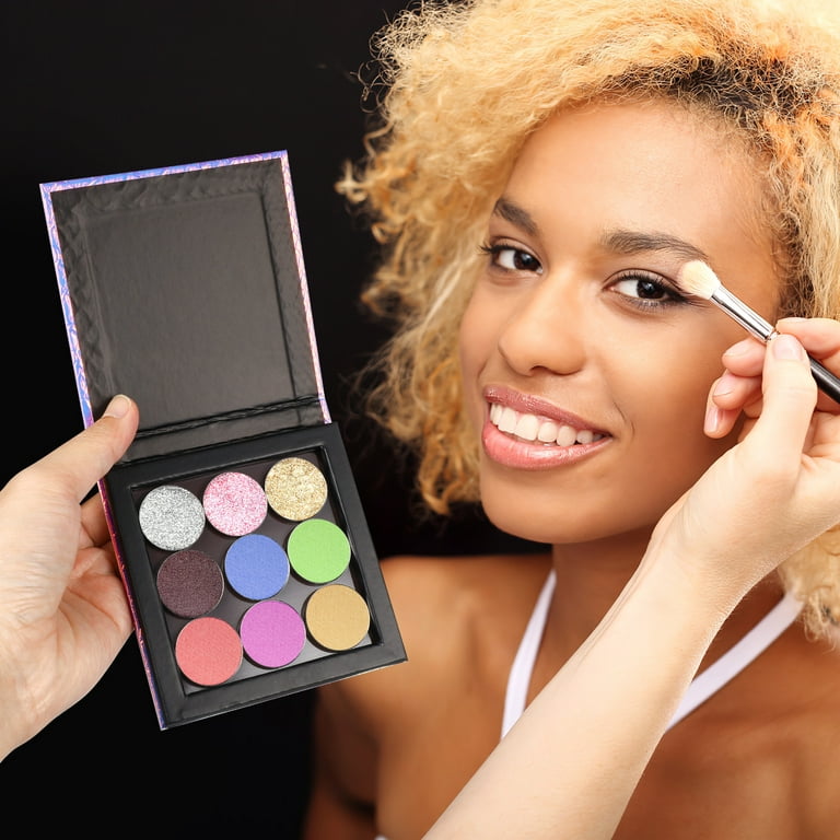 DIY Eyeshadow Palette Makeup Dispensing Box Empty Magnetic Eyeshadow  Blusher Makeup Storage Box Cosmetics Tool
