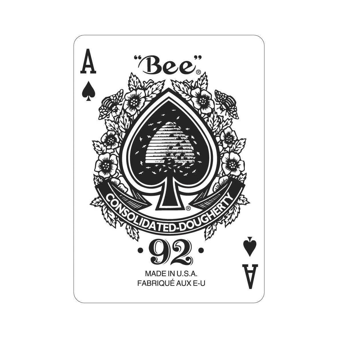 Bicycle® Bee Premium Playing Cards (Pack of 6)