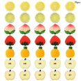 thumbnail image 2 of Artificial Fruit Slice Resin: 35PCS Lifelike Fake Fruits Lemon Slice Photo Prop, 2 of 9