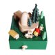 thumbnail image 1 of Caja musical de madera, accesorios de decoración del hogar, figura decorativa de mesa, centro de mesa para escritorio, interior, vacaciones, regalos d B, 1 of 9