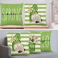 thumbnail image 6 of Home Indoor Outdoor Holiday Decorations St Patricks Day Decor-Throw Pillow Covers,Linen Pillow Case with Green Hat Irish for Large Couch Sofa Pillow Covers, 6 of 6
