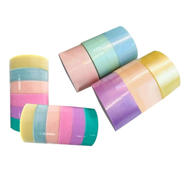 Sticky Ball Rolling Tape Funny Crafts Adhesivo Para Fiesta 18pcs 2.4cm 4.8cm 18 piezas 24 cm 48 cm BLESIY Cintas de bolas adhesivas