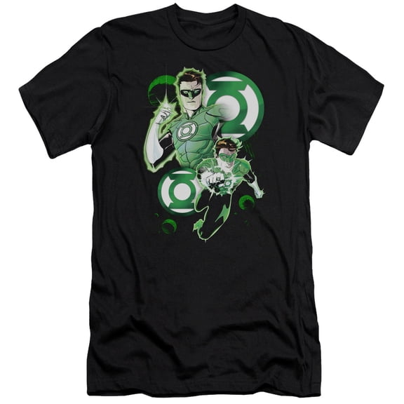 JLA Gl In Action Officially Licensed Adult Slim Fit T Shirt