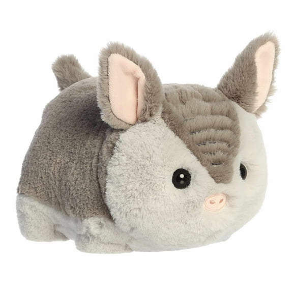 Aurora - Medium Gray Adorable Stuffed Animal - 10" Arnie Armadillo - Spudsters