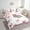 Parrot, variant on Erosebridal Cartoon Dolphin Bedding Twin Comforter Set, Pink Bow-tie Bedding Set, Cute Animal Decor, Pink Reversible 7-Piece