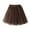 C, variant on Dpytoraw Ladies Soild Color Dress Short Fashion Pleated TUTU Dance Skirt A A