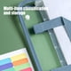 thumbnail image 5 of Carpeta expandible con 13 bolsillos, organizador de acordeón con etiquetas, organizador portátil para documentos y recibos, con capacidad para papel tamaño carta A4, carpeta impermeable para mochilas, 5 of 7