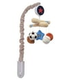 thumbnail image 5 of Lambs & Ivy Baby Sports Musical Baby Crib Mobile Soother Toy - Gray, 5 of 7
