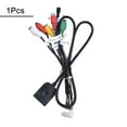 thumbnail image 4 of 12v Car Sim Card Slot Audio Adapter Abs Black For Car Radio Multimedia Cable Connector Car Electronics Accessories, 4 of 8