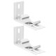 thumbnail image 1 of 2pcs Vertical Blind L-Bracket Blind Brackets Vertical Blind Headrail L Shape Metal Louver Brackets, 1 of 4