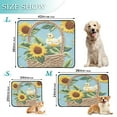 thumbnail image 3 of Qxltty Sunflower Chicks Cat litter Pads Pet Set of 3 Diaper Mats Center Anti-leakage Layer Absorbent Soft and Comfortable, 3 of 7