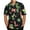 Green, variant on Lolmot Hawaiian Shirt for Men Short Sleeves Printed Button Down Pocket Summer Beach Shirts