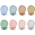 thumbnail image 1 of Czcpp-16 Pcs Couvercles en Plastique pour Bocaux Mason 8 Grand Ouverture&8 Ouverture Régulière pour Ball, Kerr Jars et Plus, Accessoires Réutilisables en Plastique Coloré pour Bocaux de Conserve, Couvercles Étanches avec Silicone, 1 of 4