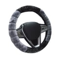 thumbnail image 1 of ICQOVD Winter Short Steering Wheel Cover Winter Heating and Warmth Cover, 1 of 1