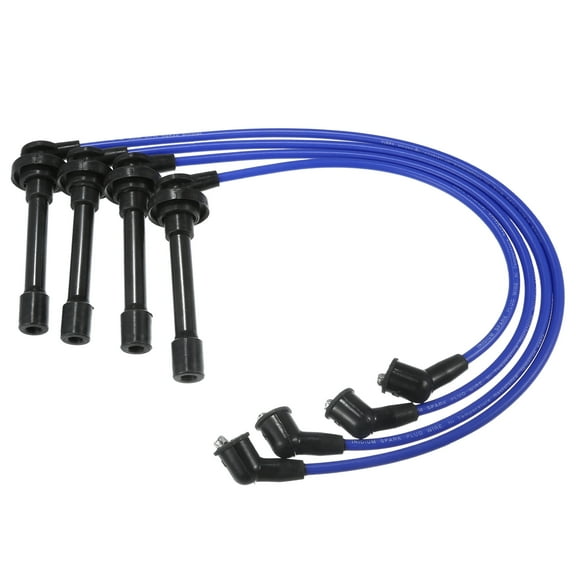 Unique Bargains Car Spark Plug Coil Wires 7mm Fit?for Nissan Sentra 1995-1999 200SX No.2244057Y10/2244073C10 - Pack of 4