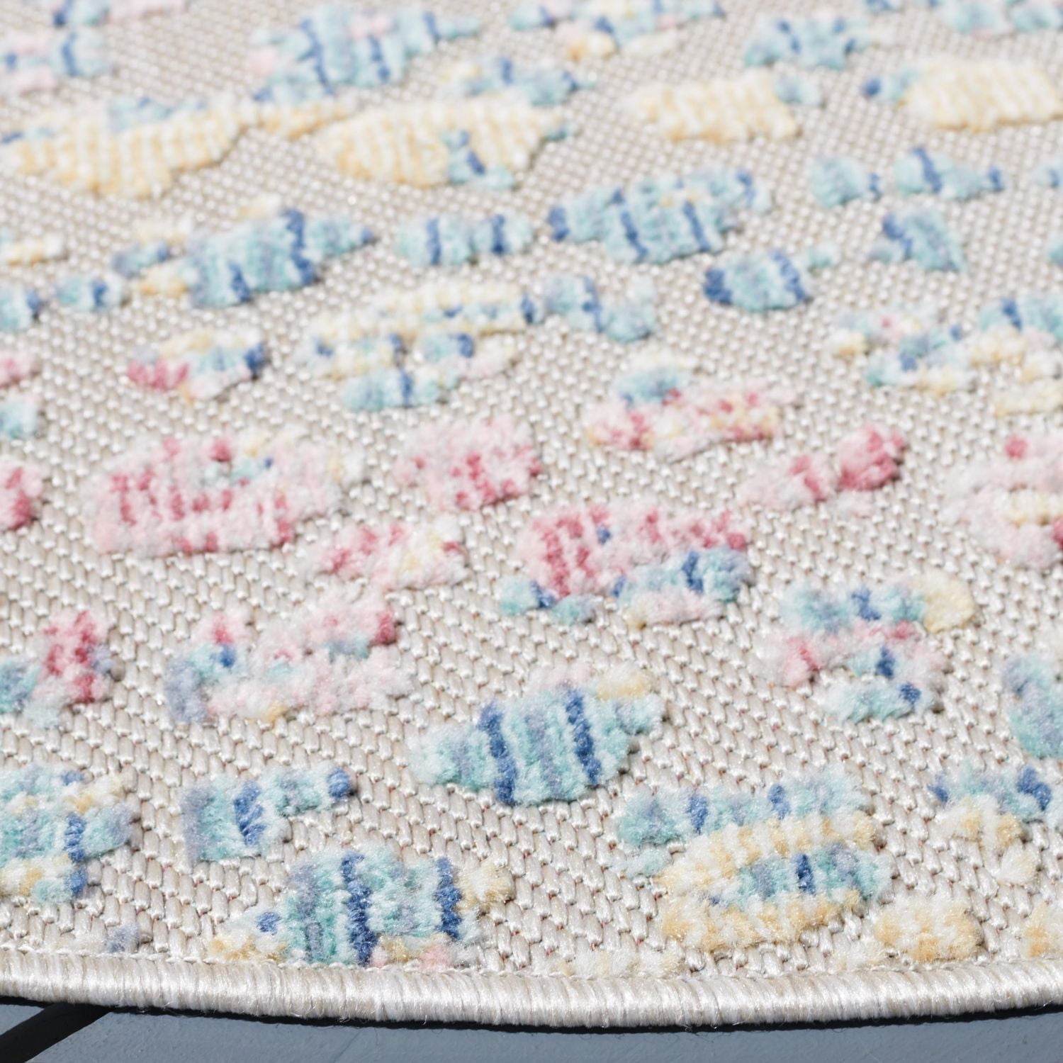 SAFAVIEH Cabana Lue Abstract Indoor/Outdoor Area Rug