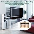 thumbnail image 5 of Soporte de Altavoz de Audio HiFi, Almohadilla de Pie, Amortiguador Antigolpes, Pies de Aislamiento para Altavoz Preamplificador, Reproductor de , Plateado, 5 of 5
