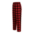 thumbnail image 5 of Dakiuu Boys Girls Plaid Pajamas Pants Checked Christmas Soft Knit Microfleece Pj Bottoms for Kids Youth Junior Teens Sleepwear Tween Loungewear Trousers Size 7-18 Years, 5 of 6