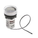 thumbnail image 1 of Medidor de temperatura digital LED Celsius de 22 mm Blanco, 1 of 6