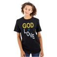 thumbnail image 3 of Religious Christian God is Love Men's Graphic T Shirt Tees Brisco Brands S, 3 of 6