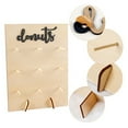 thumbnail image 4 of Donut Stand Durable Unique Design DIY Wooden Donut Display Rack for Home Wedding, 4 of 8