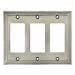 thumbnail image 3 of Cosmas 25084-SN Satin Nickel Triple GFI/Decora Rocker Wall Switch Plate Switchplate Cover, 3 of 3