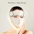 thumbnail image 3 of Fykuq Red Light Therapy Mask for Face, LED Face Mask with 1064nm Wavelength, 288 LEDs, Wireless Rechargeable Silicone Device for Facial Care, Smoother Looking Skin, Even Tone & Radiant Appearance, 3 of 6