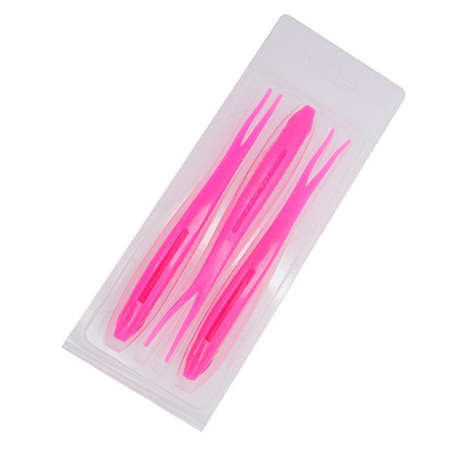 Señuelos de pesca Suaves WDOplteas 3 Uds. Gusano 17cm TPR Cola Swimbait Rosa