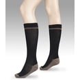 thumbnail image 2 of Travelon Lg. Chaussettes de Compression en Cuivre Infusé, Noir, 2 of 3