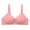 Pink, variant on JINMGG Womens Plus Size $5 Women Plus Size Camouflage Print Front Deduction BreathNon-Steel Ring Non-Magnetic Buckle Underwear Bras Purple XXL