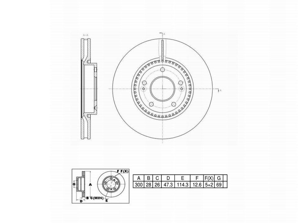 Winstop Brake Kits, Front WSK942, Hyundai Sonata 2015-2011