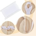 thumbnail image 6 of 20 Yards Bias Binding Tape 22mm Wide Book Binding Headbands White Flat Book Binding Ribbon Herringbone Webbing Trim Bookmaking Twill Tape for DIY Craft Beginners Book Repairing Decor White, 6 of 9