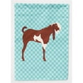 thumbnail image 1 of Carolines Treasures BB8064GF Jamnapari Goat Blue Check Flag Garden Size, 1 of 3