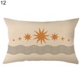 thumbnail image 2 of Koszal Cushion Slipcase Soft Touch Wide Application Flax Decorative Geometry Sofa Pillow Cover Home Supplies, 2 of 7