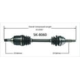 thumbnail image 2 of CV Axle Shaft Fits select: 2004-2011 CHEVROLET AVEO, 2009 PONTIAC G3 WAVE, 2 of 2