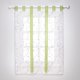 thumbnail image 2 of Cortinas romanas bordadas CHAO color verde 120 x 140 cm, 2 of 5