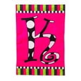 thumbnail image 4 of Evergreen Enterprises, Inc Twirly Curly Monogram Garden Flag, 4 of 5