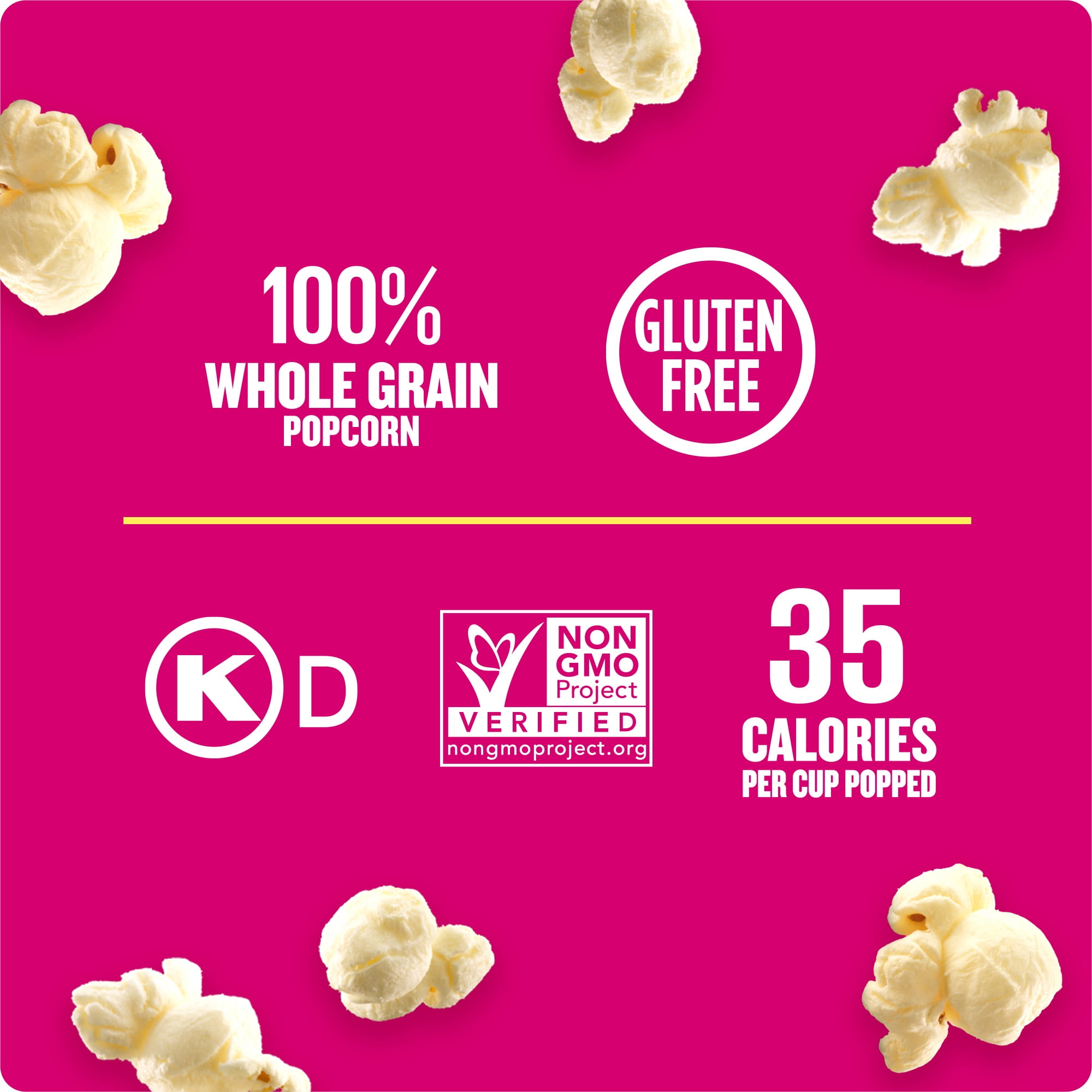 (3 pack) Angie's BOOMCHICKAPOP Real Butter Microwave Popcorn, 3.29 oz., 6-Count Bags
