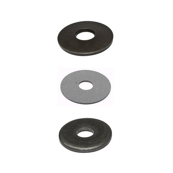 Dixie Chopper 3 Pack Blade Spacer and Washer Kit for Lawn Mowers fits Classic, Magnum, Silver Eagle, Xcaliber, Stryker, RZT Pro Series, SZT Pro Series, ZT Pro / W-182, W-100, W-101, W-182-KIT-3