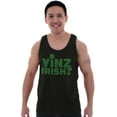 thumbnail image 3 of Yinz Irish Funny St Patrick's Day Tank Top T Shirts Men Women Brisco Brands S, 3 of 5